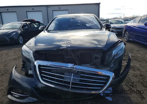 2015 Mercedes-Benz S 550 4Matic from USA, damaged, VIN WDDUG8FB2FA200567